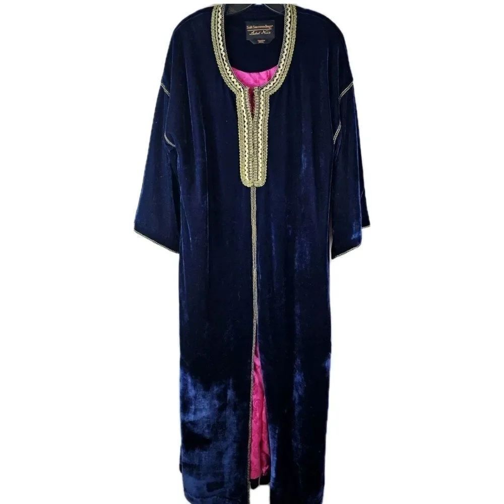 Soft Surroundings Velvet Caftan